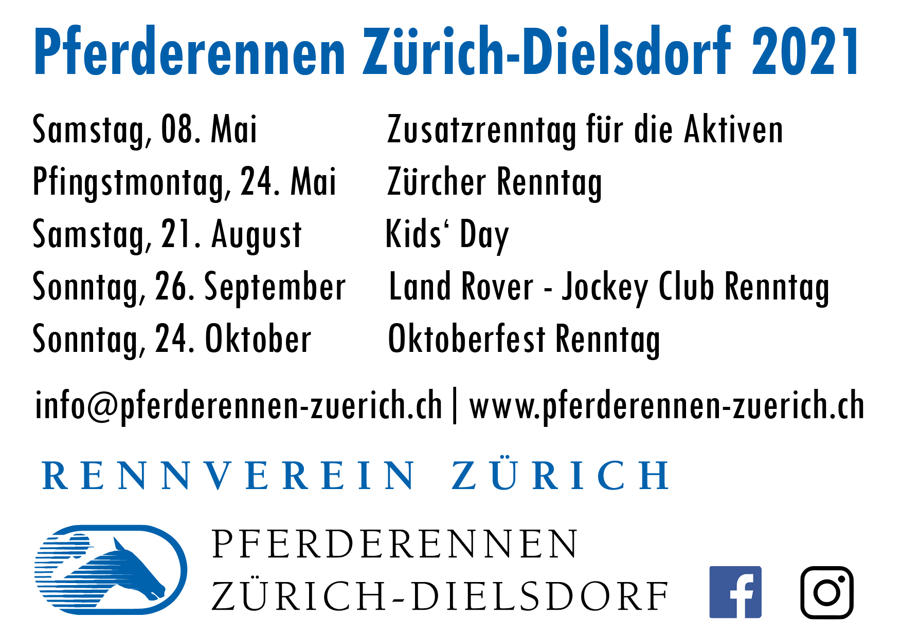 Pferderennen Zürich